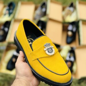 Baleniour  Suede Loafer-Beign
