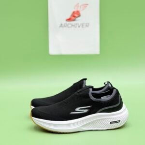 Skecher Ultra medicated Cushion Black White - Image 4