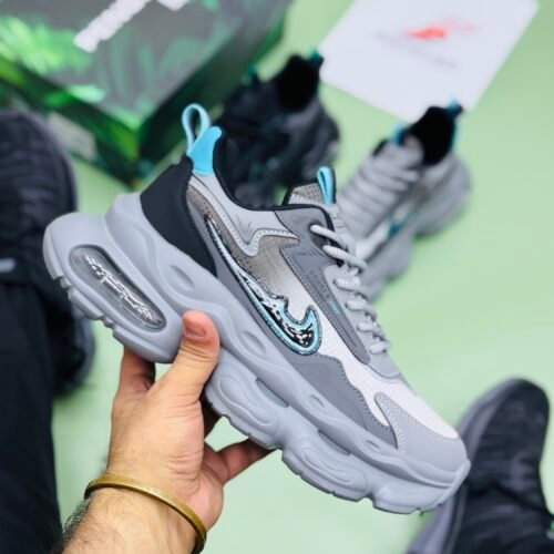 NK Air max High Sole Fashion Shoes-Grey