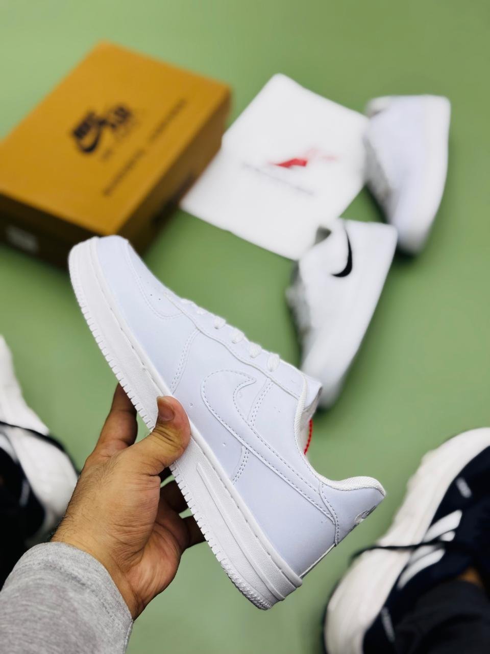 nike air force colour tick