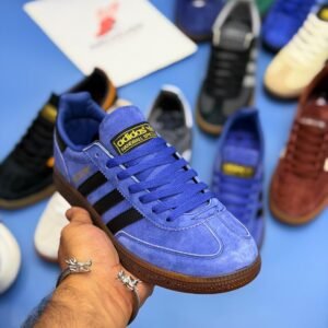 Alternative view of Spzl Classic Suede Gum Sole Sneakers - Navy