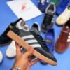 Spzl Classic Suede Gum Sole Sneakers - Green