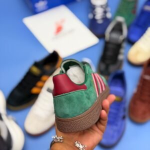 Spezial Classic Suede Gum Sole Sneakers - Green - Image 4