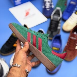 Spezial Classic Suede Gum Sole Sneakers - Green - Image 3