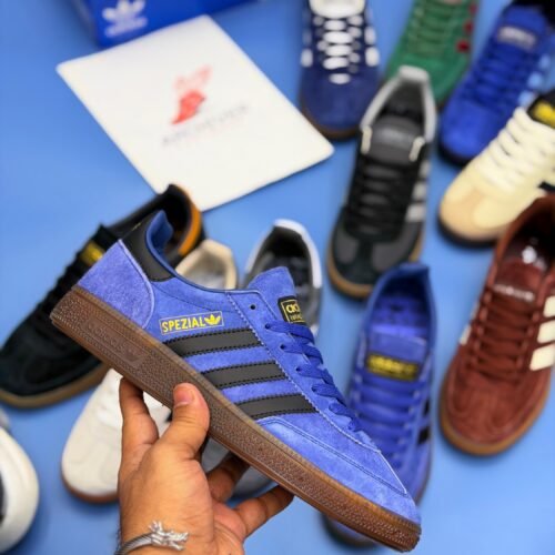 Spezial Classic Suede Gum Sole Sneakers - Navy