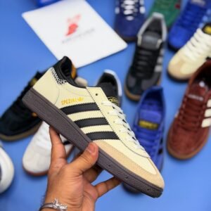 Spzl Classic Suede Gum Sole Sneakers - Cream