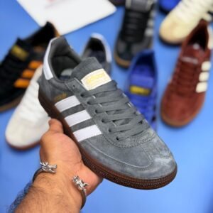 Alternative view of Spzl Classic Suede Gum Sole Sneakers -Grey
