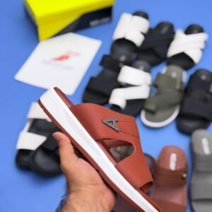 Alternative view of MS STAR  MEDICATED CHAPPAL -Brown