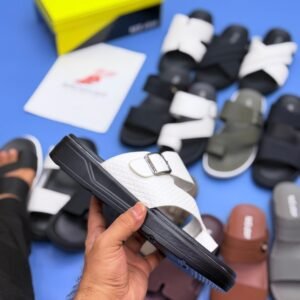 Alternative view of MS STAR  MEDICATED CHAPPAL R - White