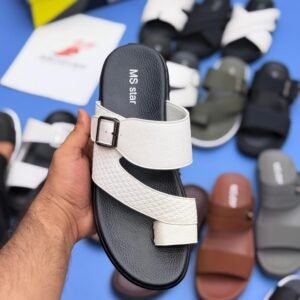 MS STAR  MEDICATED CHAPPAL R - White - Image 3