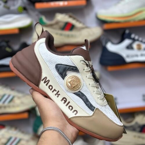 MArkhour Fashion Italy Shoes - Khaki