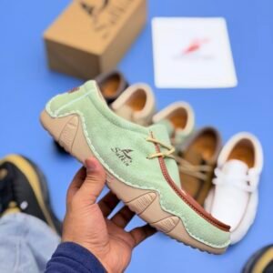 Salkın Leather Medicated shoe's Premium  - Green - Image 3
