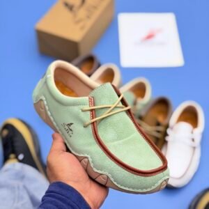 Salkın Leather Medicated shoe's Premium  - Green