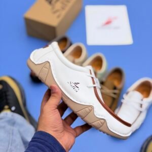Salkın Leather Medicated shoe's Premium  - White - Image 6