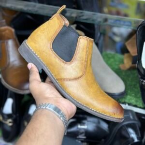 Chalsea Leather - Khaki - Image 4