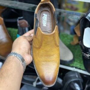Chalsea Leather - Khaki - Image 3