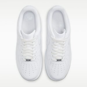AirForce1 Leather Premium Batch 1:1 Tripled White - Image 3