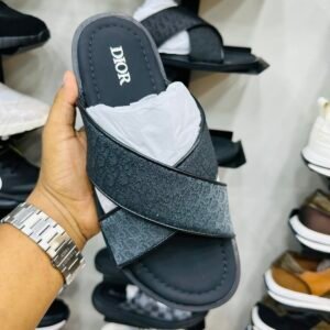 Alternative view of DR CROSS STRIP SLIDES - LIGHT GREY