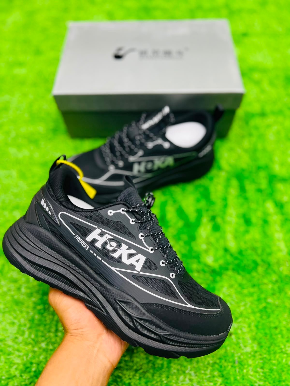 Hoka one o one trerexs - Black - Image 4
