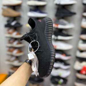 Adi 350V2 - Black Red - Image 8