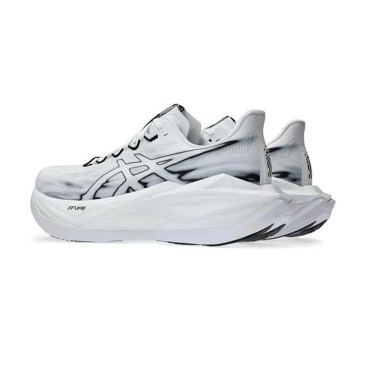 Acics SUPERBLAST 3 - WHITE BLACK - Image 3