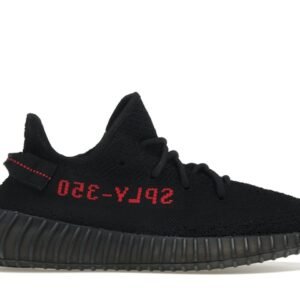 Alternative view of Adi 350V2 - Black Red