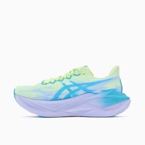 Alternative view of Acics superblast3 Illuminate Yellow/Energy Aqua