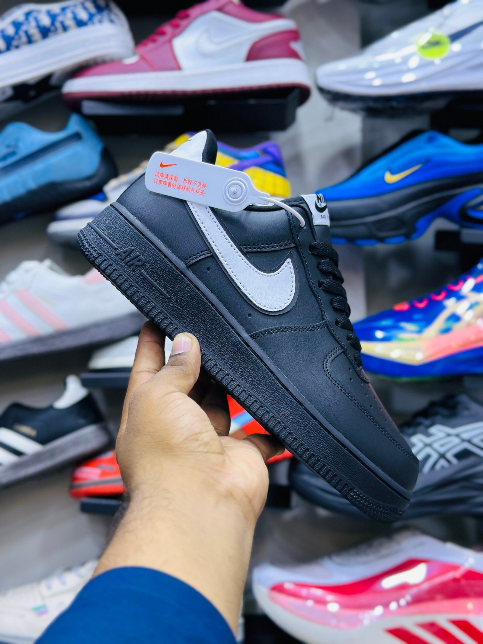 AIRFORCE1 PREMIUM BATCH - BLACK
